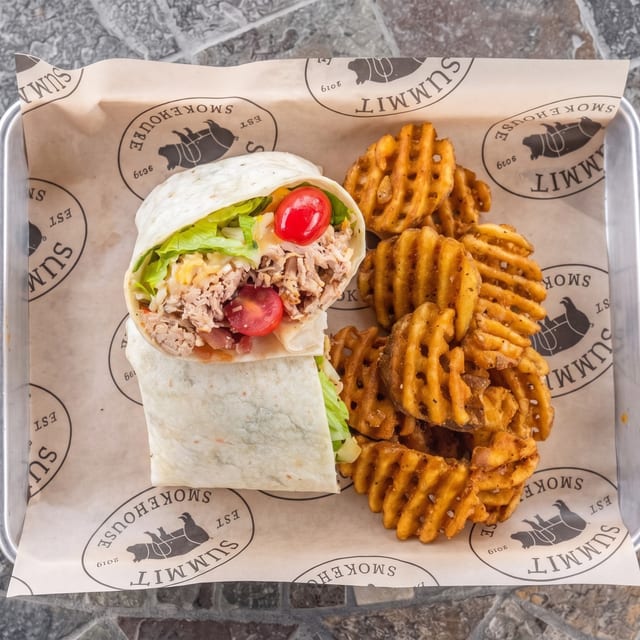 Garlic Parm Pit Wrap.